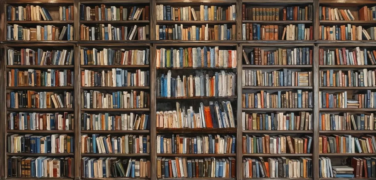 Library reading room